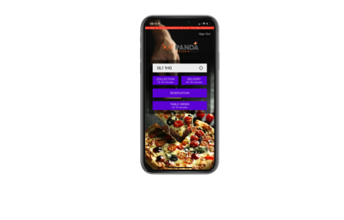 food delivery app